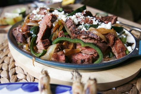 Grilled Michelada Skirt Steak Fajitas Recipe Jess Pryles