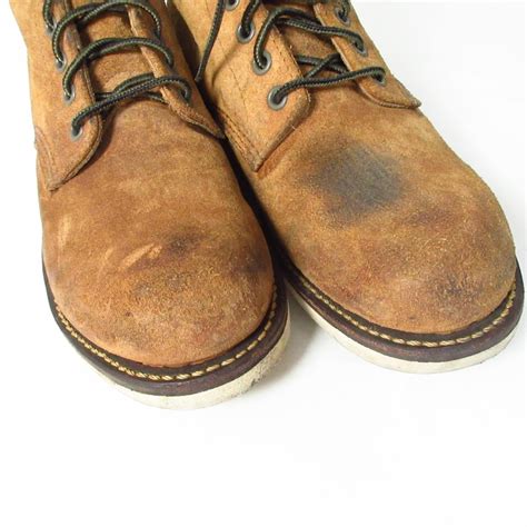 Yahoo!オークション - 良品 REDWING レッドウィング 8151 スエード ク...