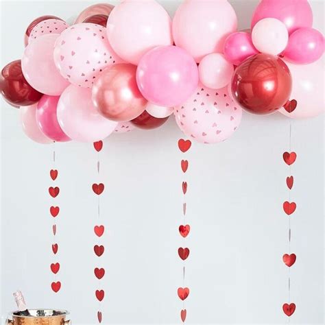 Valentines Day Balloon Arch Kit Engagement Balloons Etsy UK