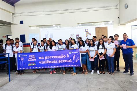 Escolas públicas do Cabo e Ipojuca recebem atividades da Campanha Todas