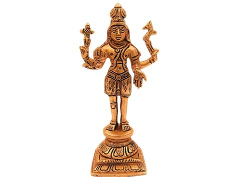 Bhunes Brass Lord Shiva Idols Shiv Statue Shankar Murti Home D Cor