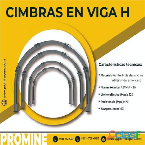 Lima Cimbras En Viga H Promine En Lima Callao Clasf Servicios