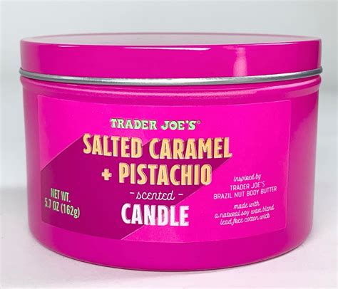 Amazon Trader Joe S Salted Caramel Pistachio Scented Candle