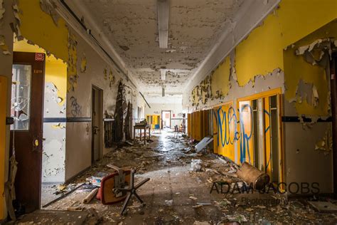 Abandoned High Schools — Adam Jacobs Photography