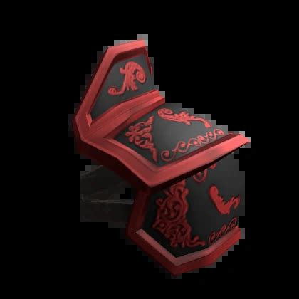 Left Mighty Crimson Knight Pauldron Roblox Item Rolimon S