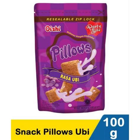 Jual Oishi Pillow 110 Gram Kemasan Ziplock Shopee Indonesia