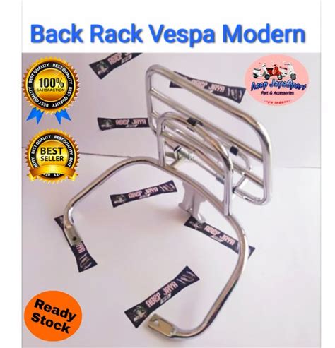 Jual Back Rack Vespa Lx Croom Di Lapak Dian Jayasport Bukalapak