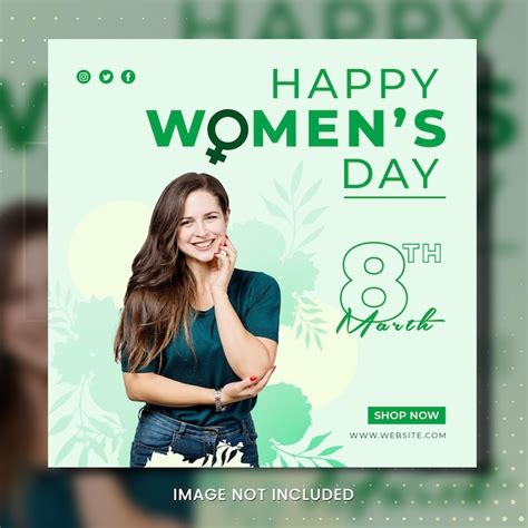 Premium PSD International Womens Day Poster