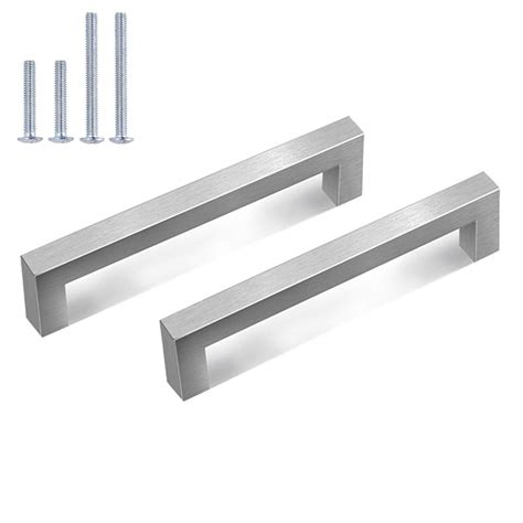 Buy Pack Brushed Nickel Cabinet Pulls Drawer Handle Homdiy Hdj Sn