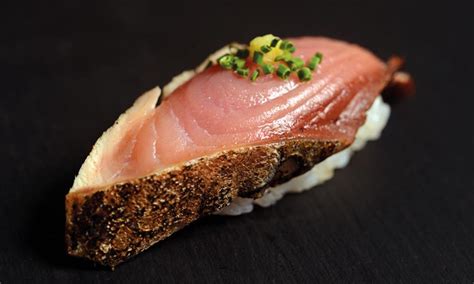 Seared Bonito Nigiri Akashi Gallery Barcelona