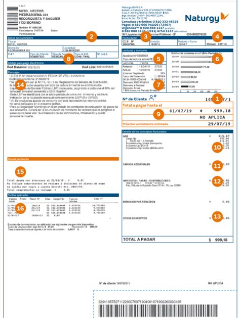 Imprimir Factura De Naturgy C Mo Pagar Mi Boleta