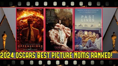 Th Annual Oscars Best Picture Nominations Ranked Youtube