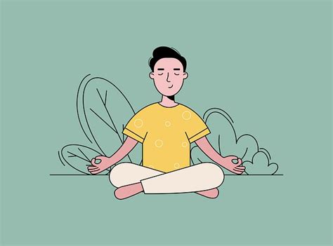 Download Meditation, Yoga, Wellness. Royalty-Free Stock Illustration ...