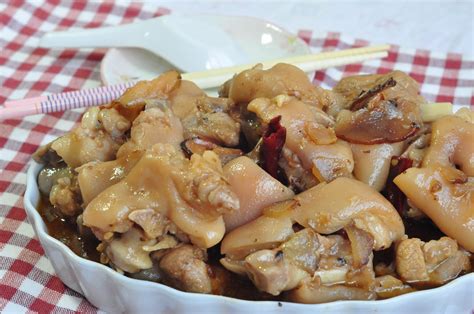 Veronicas Kitchen Braised Pork Trotter With Assam Keping 阿三皮酸猪手