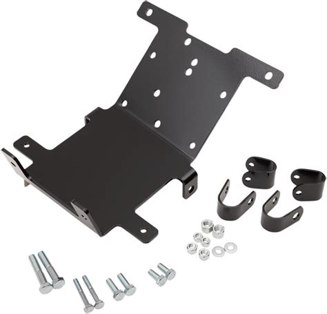 Moose Utility Black Atv Front Winch Mount For 95 04 Honda Foreman