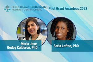 I Cher Center Pilot Grant Awardees University Of Illinois Cancer