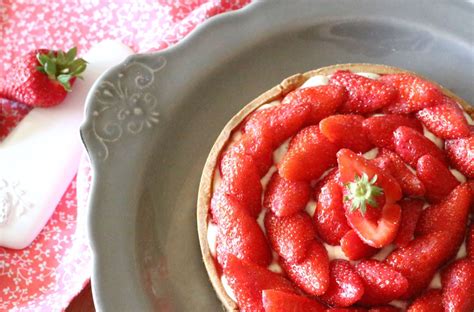 Tarte Aux Fraises La Cr Me Diplomate The Happy Cooking Friends