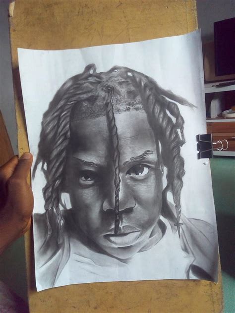 Nigeria Musician Rema Drawing By Damilola Stephen Fine Art America