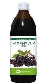 Czarny bez sok 500 ml Preparaty na przeziębienie i grypę Leki i