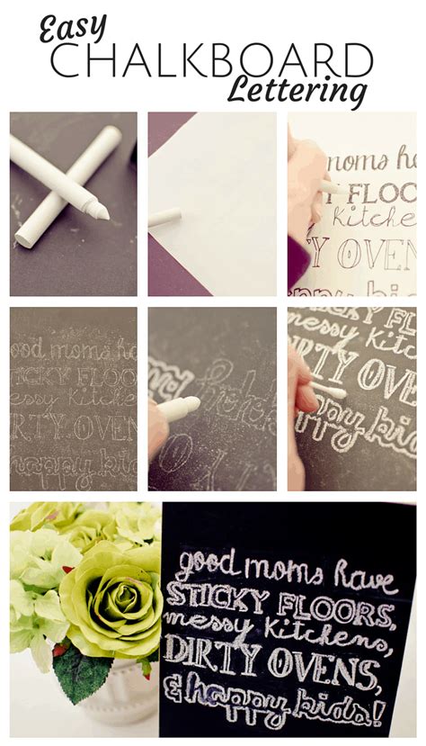 Easy Chalkboard Lettering A Grande Life