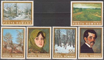 Reproduceri De Arta I Andreescu Marry Stamps