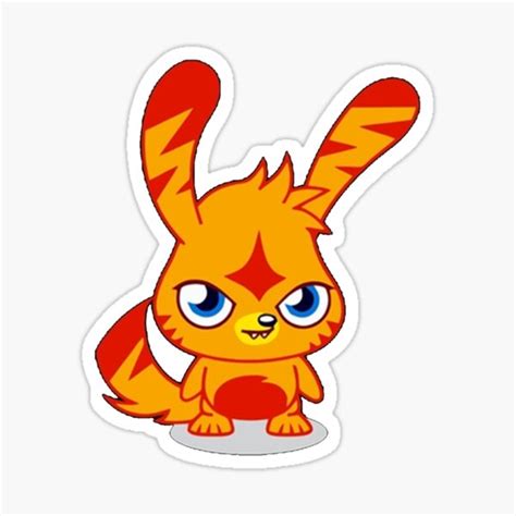 Monster Moshi Katsuma Poppet Sticker For Sale By MustafaEder Redbubble