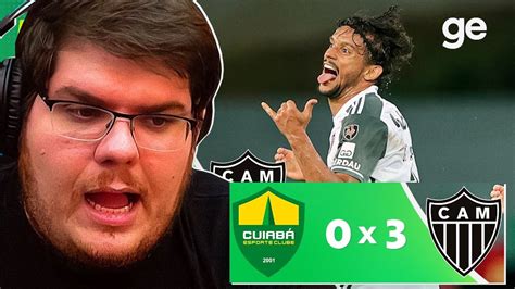 CASIMIRO REAGE A ATLÉTICO MG 3X0 CUIABÁ MELHORES MOMENTOS casimiro