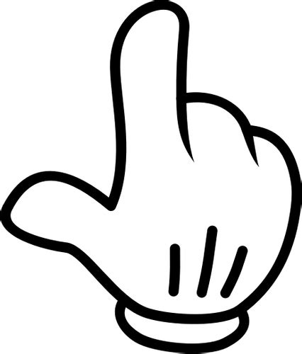 Finger Pointing Up Png