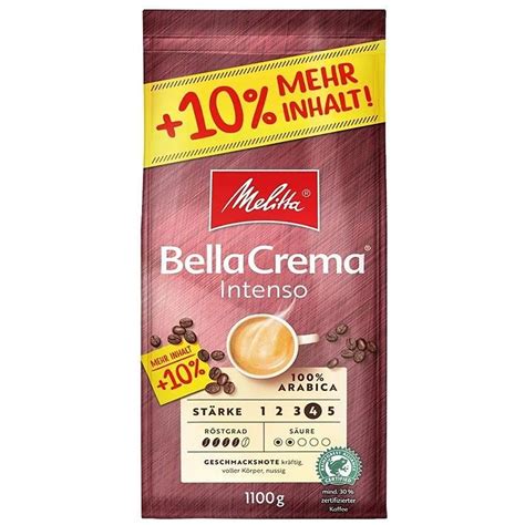 Melitta Bella Crema Intenso G Kawa Ziarnista Coffee World Pl