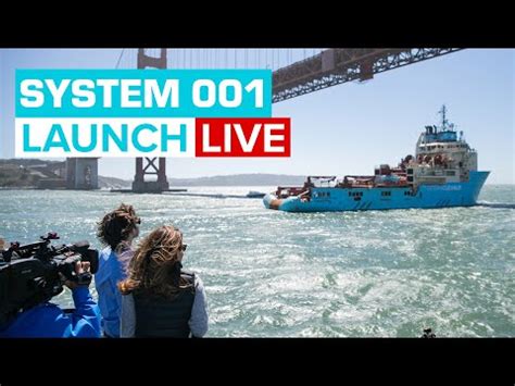 The Ocean Cleanup System Launch Live Youtube