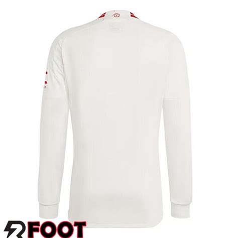 Site Pour Acheter Des Maillot Man United Third Manche Longue Blanc 23