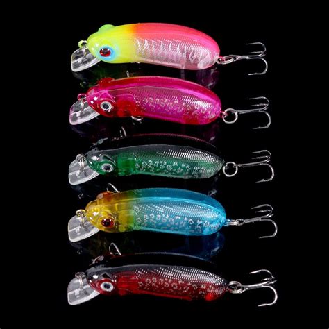 Buy Hengjia Minnow Fishing Lures Pc Cm G Delicate Artificial Hard