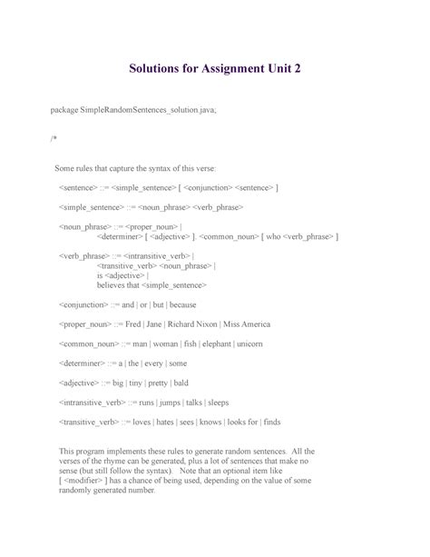 Solutions For Assignment Unit Cs Uopeople Studocu