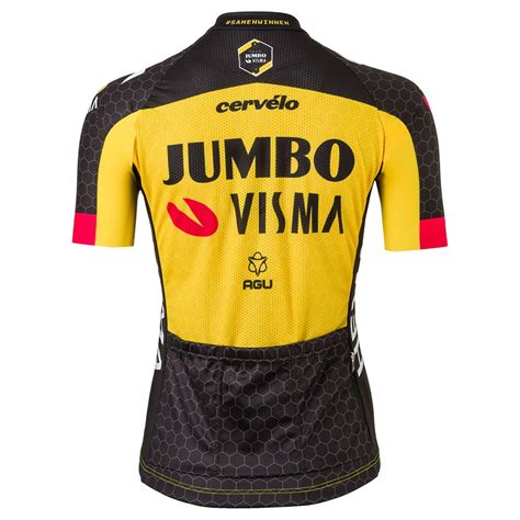 Agu Maillot De Manga Corta Team Jumbo Visma Replica Bikeinn