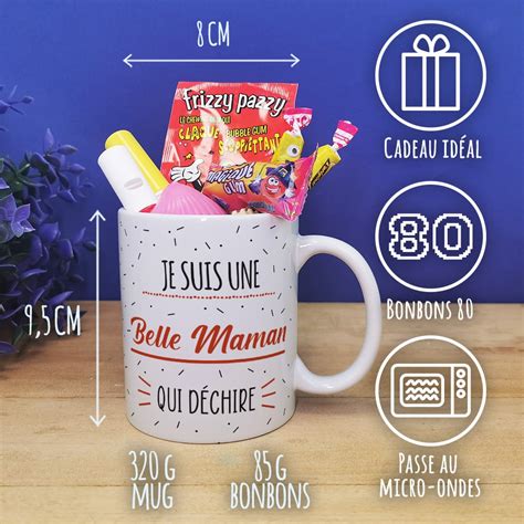 Mug Bonbon Ann Es Je Suis Une Belle Maman Qui D Chire