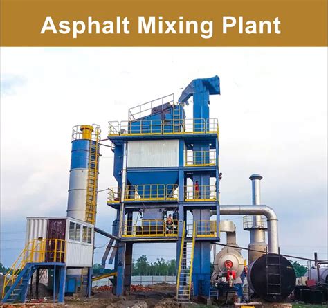 Asphalt Machine Batch Asphalt Plant Hot Mix Asphalt Mixing Plant