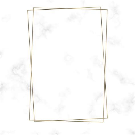 Golden rectangle frame template vector | free image by rawpixel.com ...