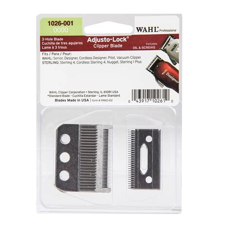 Wahl Clipper Replacement Blade Size 0000 Adjusto Lock Cl 1026 001