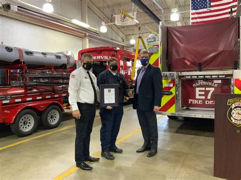 Caps Honors Outstanding Members Of The Naperville Fire Department Positively Naperville