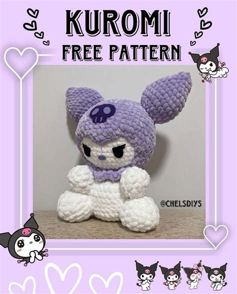 Chelsea On Instagram Free Kuromi Pattern This Is My Third