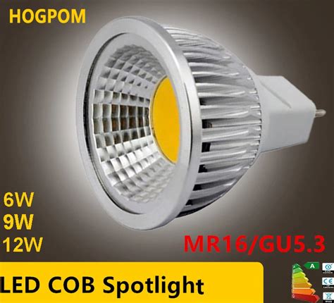 Pcsnew High Power Lampada Led Mr Gu Cob W W W Dimmable Cob