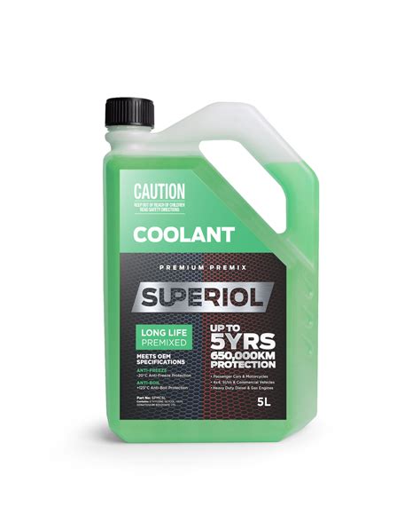 Superiol Long Life Premium Concentrate Coolant Superiol