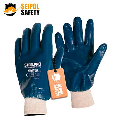 Guante Steelpro Nitron Pu O Cerrado Seipol Safety