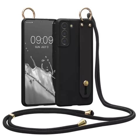 COQUE POUR SAMSUNG Galaxy S21 Avec Collier Sangle Support De Doigt EUR