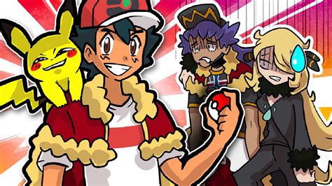 The Pokemon Game Where You Play World Champion Ash Ketchum Youtube