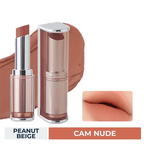 Son Thỏi 3CE Mịn Lì Peanut Beige Màu Cam Nude 4g Hasaki vn