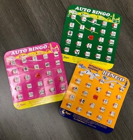 Travel Bingo Single Card Visit Brainerd