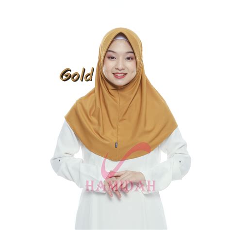 Jual ORI HIJAB BERGO HAMIDAH SIZE M HIJAB SPORT Kerudung Olah Raga