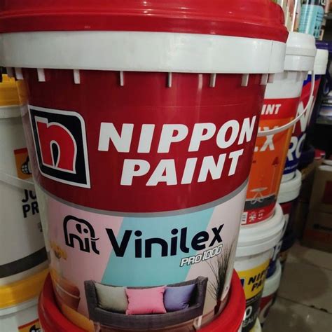 Jual Cat Tembok Vinilex Pro Putih Kg Nippon Paints Cat Nippon