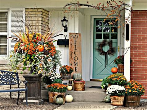 Ideas Para Decorar Exteriores En OtoÃ±o Herbst Veranda Dekorationen